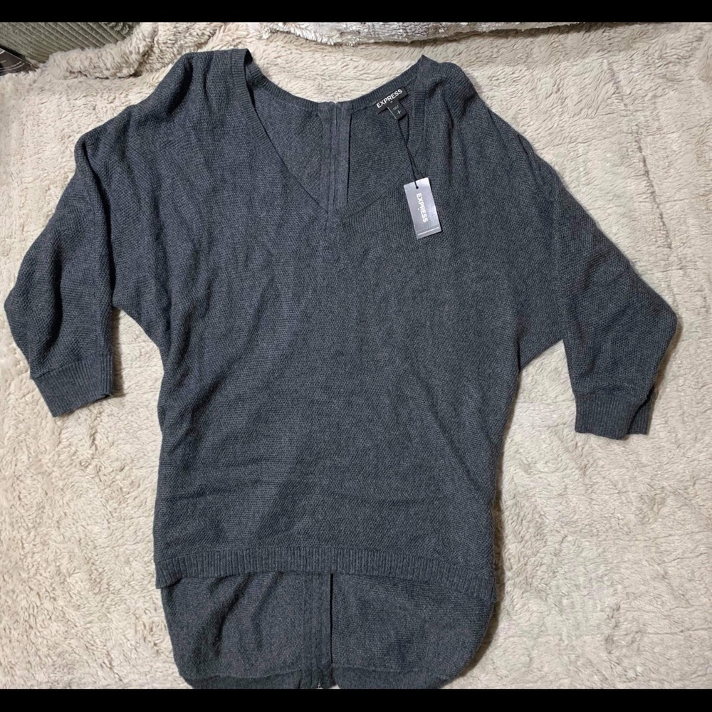 Grey Express sweater